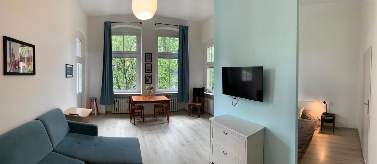 Bright And Spacious Apartment Szczecin Exterior foto